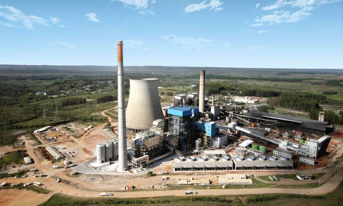 Central termoeléctrica de Candiota, Brasil. · Foto: Difusión
