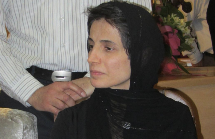 Nasrín Sotoudeh.
Foto: Hosseinronaghi, Wikimedia Commons