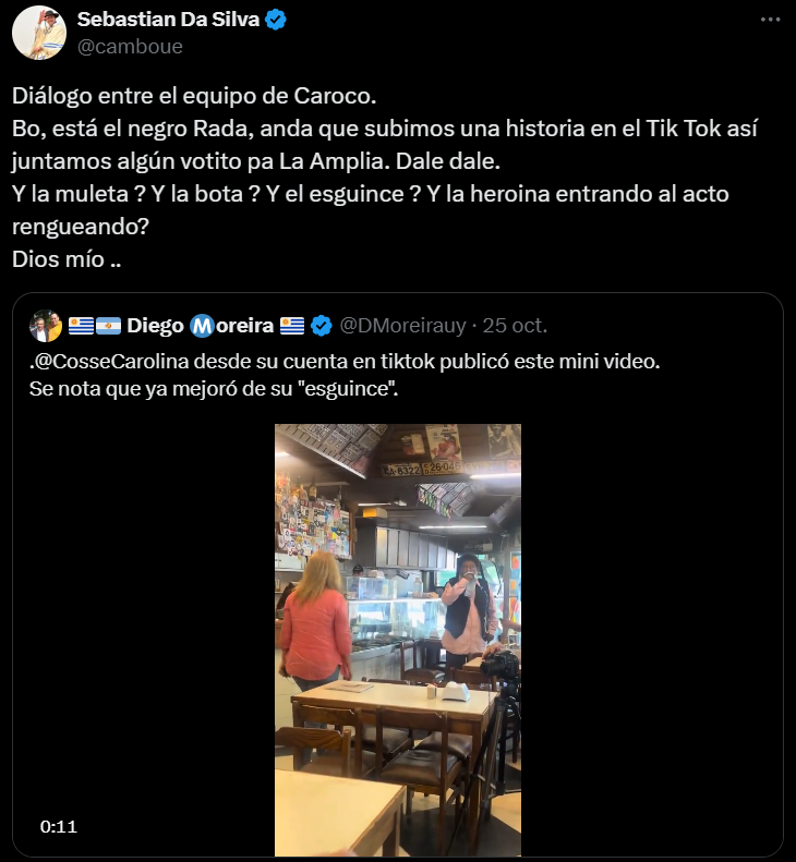 da silva cosse muletas