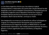 anuncio nuevo canciller argentino en Uruguay