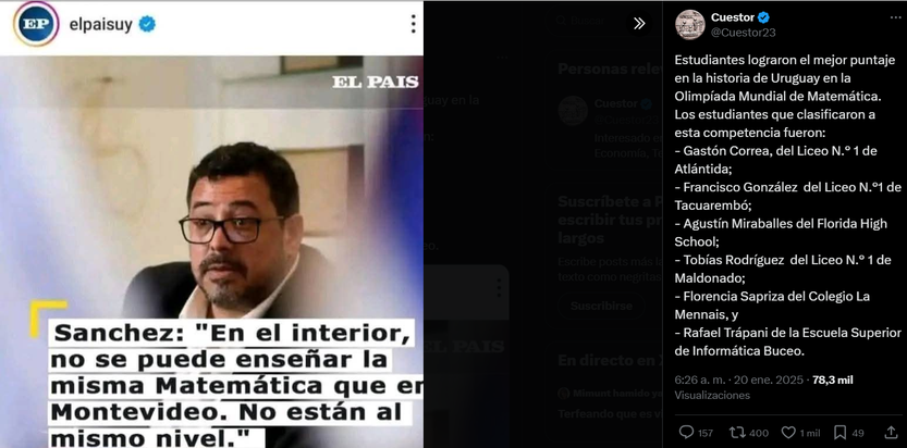 tuit sanchez desinfo