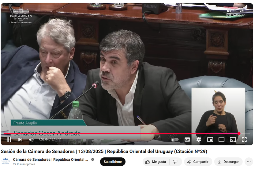 captura michelini parlamento