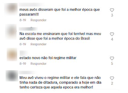 comentarios dictaduras