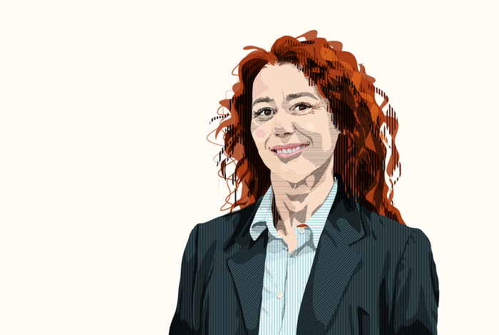 Foto principal del artículo 'Carine Bastos: “El cambio climático es un problema económico y puede crear inestabilidad en América Latina”' · Ilustración: Luciana Peinado