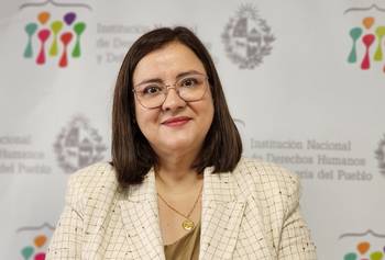 Carmen Rodríguez.
Foto: Institución Nacional de Derechos Humanos