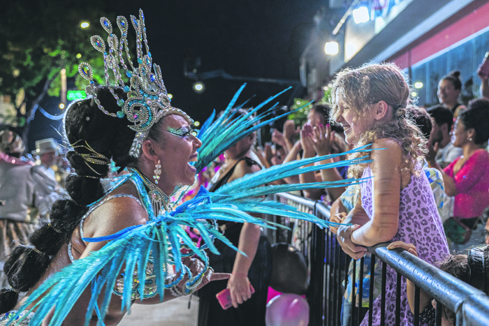 Desfile de Llamadas, el 9 de febrero de 2024. · Foto: Laura Sosa