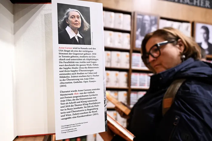 78° edición de la Feria del Libro de Fráncfort, el 8 de octubre, Alemania. · Foto: Kirill Kudryavstsev, AFP