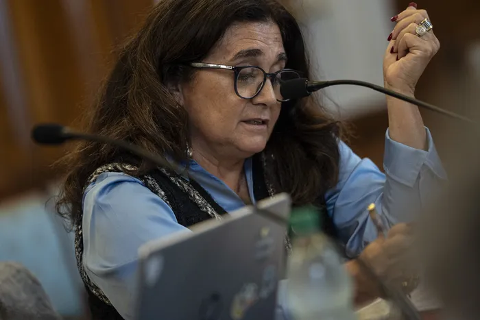 Claudia González (archivo, mayo de 2026). · Foto: Ernesto Ryan