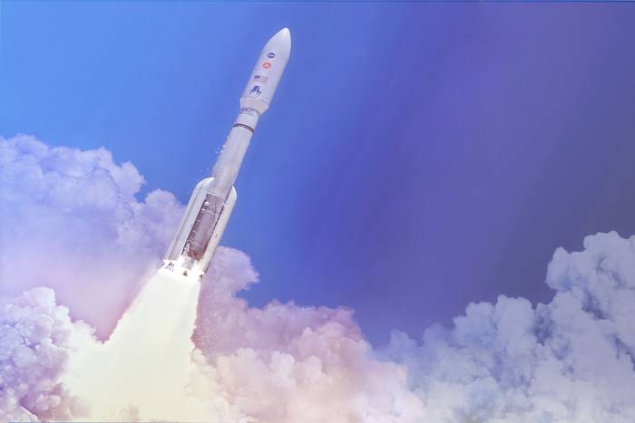 Cohete a usarse en viajes a Marte. · Foto: NASA-JPL-Caltech