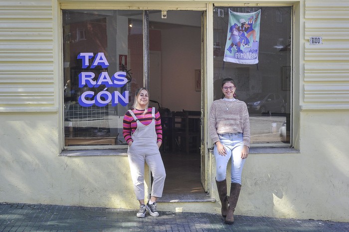 Paula Rossi y Paula Tucuna. · Foto: Federico Gutiérrez