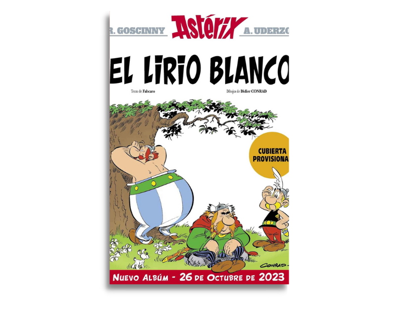 El lirio blanco, tapa editada