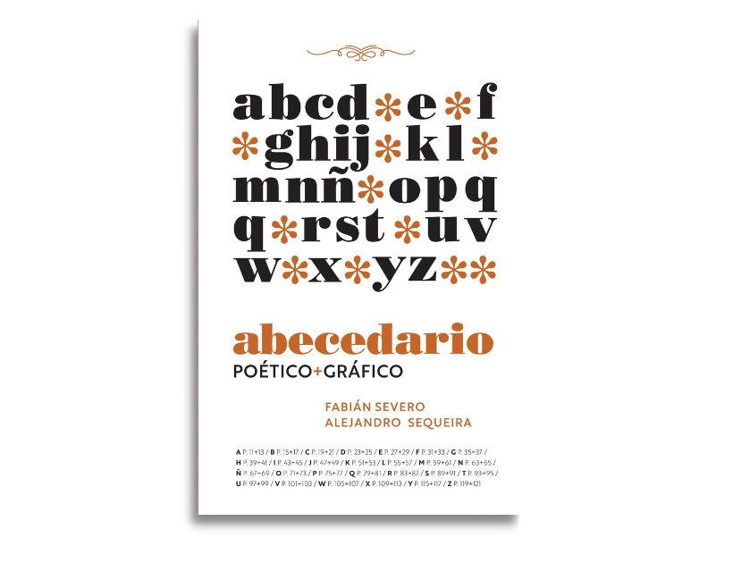 Abecedario, tapa editada