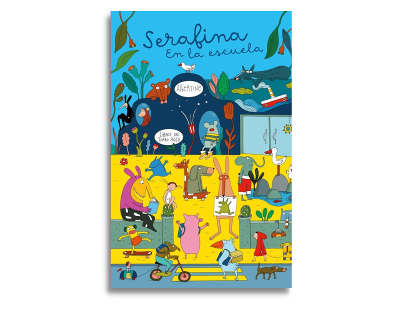 Serafina en la escuela, tapa editada
