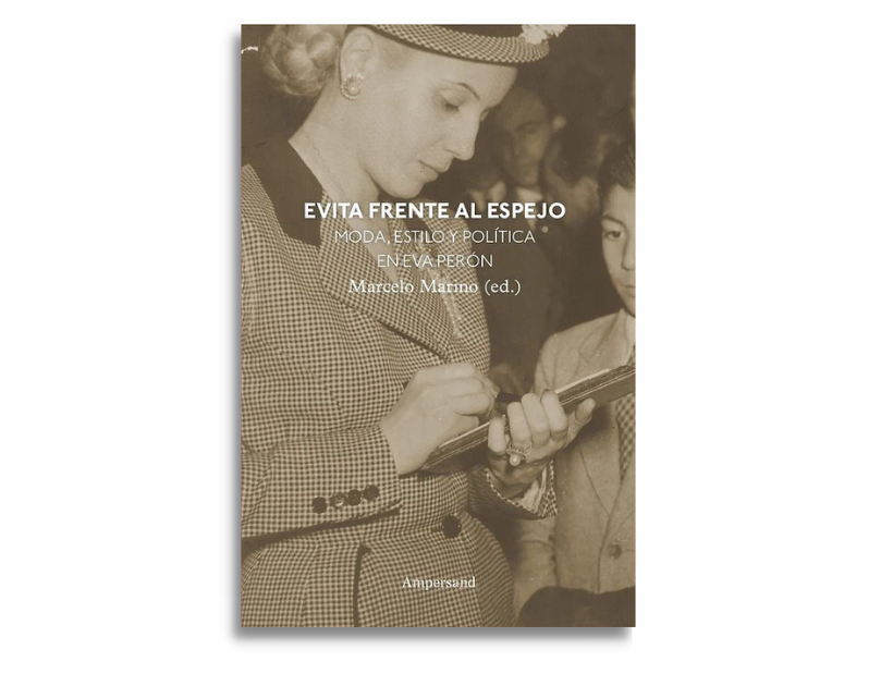 Evita frente al espejo, tapa editada