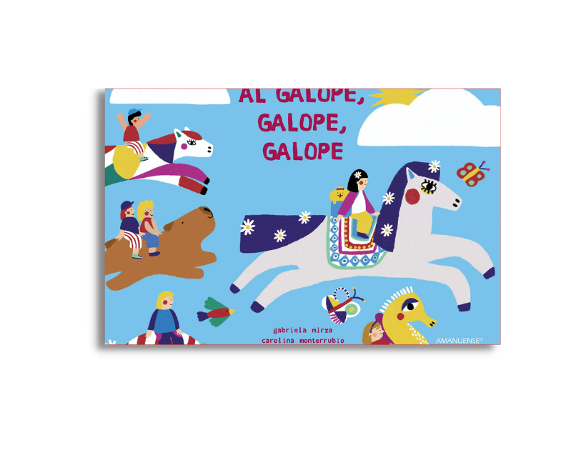 Al galope, galope, galope, tapa editada