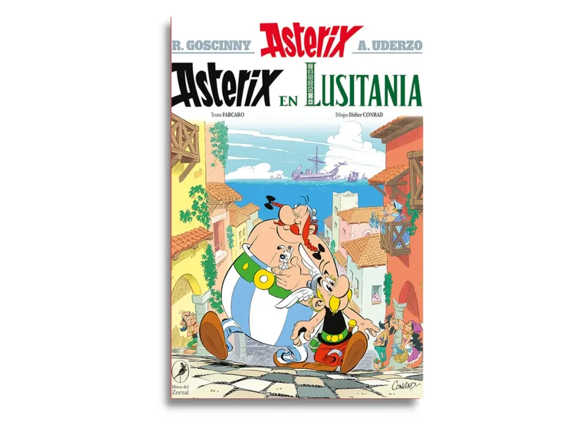 Asterix en Lusitania, tapa editada