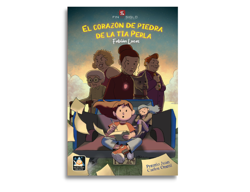 El corazón de piedra de la tía perla, tapa editada