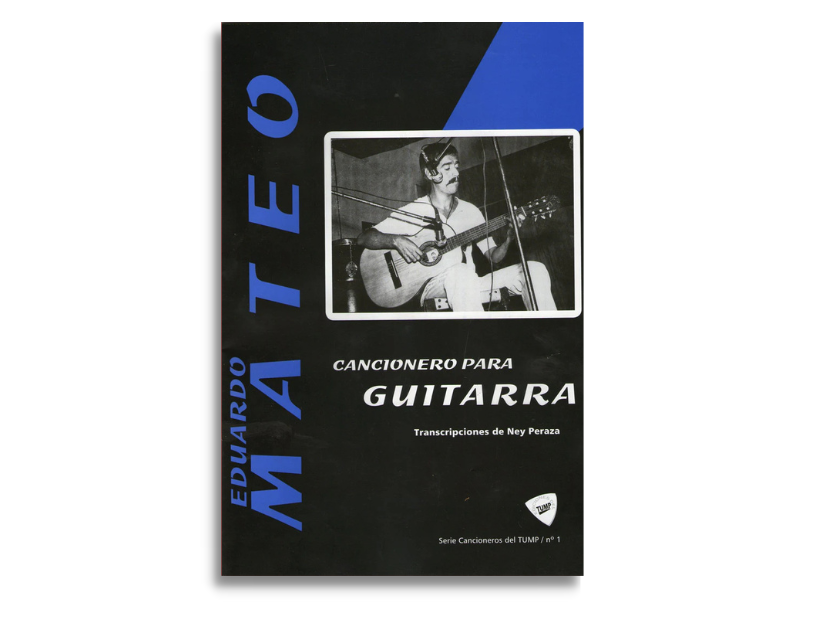 Cancionero para guitarra Eduardo Mateo, tapa editada