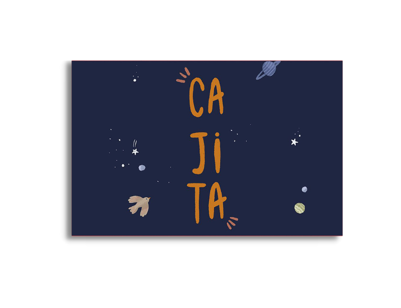 Cajita de poemas, tapa editada