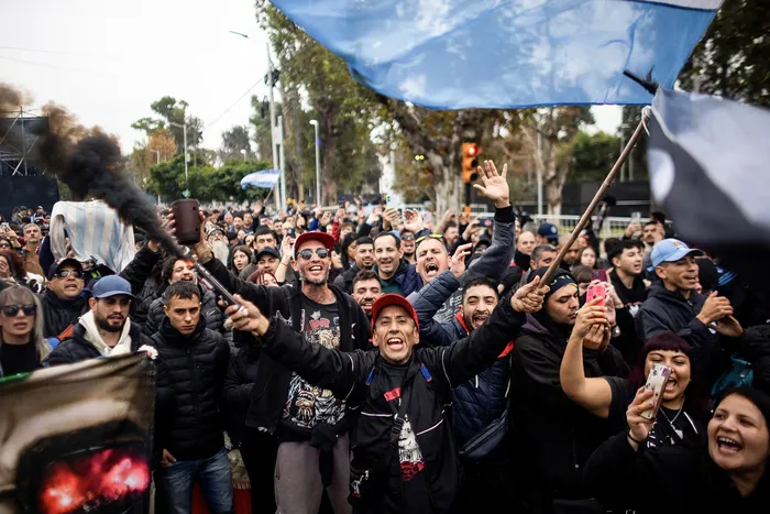 Villa Domínico, provincia de Buenos Aires, el 7 de junio. · Foto: Tomás Cuesta, AFP