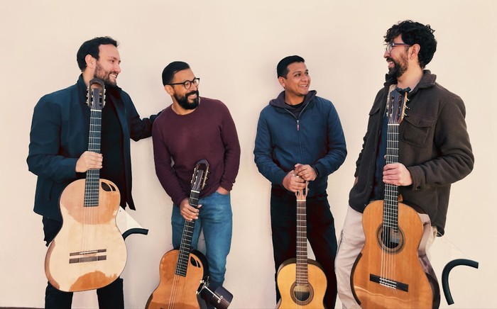 Cuarteto de guitarras de Hidalgo. · Foto: Difusión