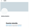 Cuenta bloqueada