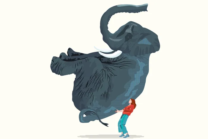 Foto principal del artículo '¿Quién paga los cuidados del Uruguay que envejece?' · Ilustración: Luciana Peinado