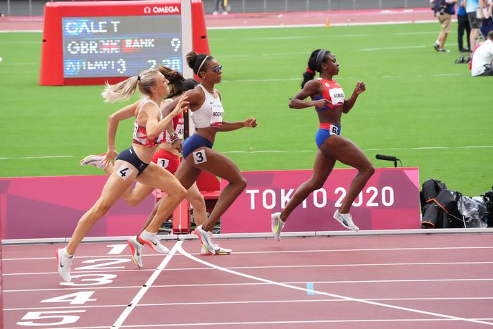 Déborah Rodríguez en su debut en los Juegos Olímpicos de Tokio este jueves 29 de junio. · Foto: Facundo Castro