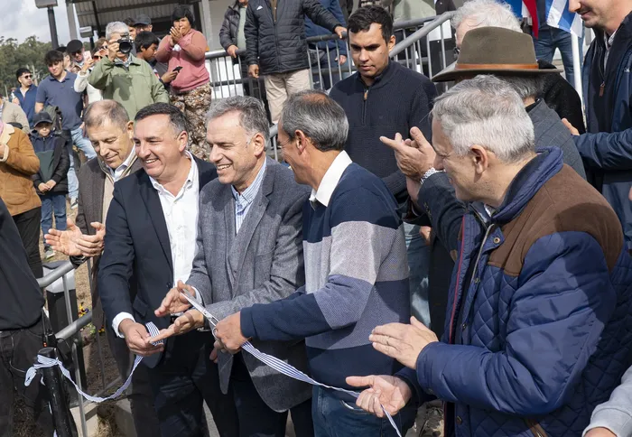 Inauguración de la Central Hortícola del Norte, en Salto, el sábado 30. · Foto: Ariel Volpi
