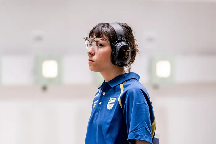 Julieta Mautone, el 18 de setiembre. · Foto: Lucía Pérez, Comité Olimpico Uruguayo