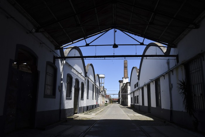 Predio de la textil Campomar en Juan Lacaze. (archivo, octubre de 2023) · Foto: Ignacio Dotti