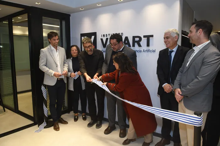 Inauguración del Instituto Vidart, el Centro Nacional de Inteligencia Artificial, el lunes 7 de setiembre. Foto: Instituto Vidart.