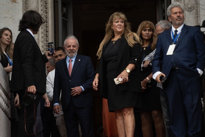 Lula da Silva en el Palacio Legislativo. · Foto: Mara Quintero