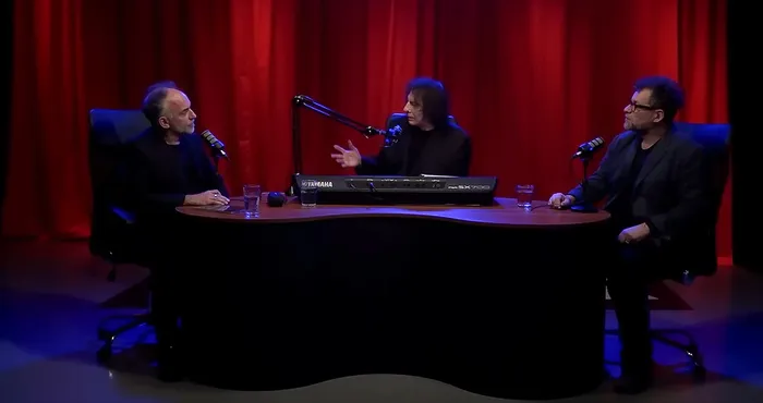 Patricio Barton, Alejandro Dolina y Gillespi en _La venganza será terrible_ por Blender. · Foto: Captura