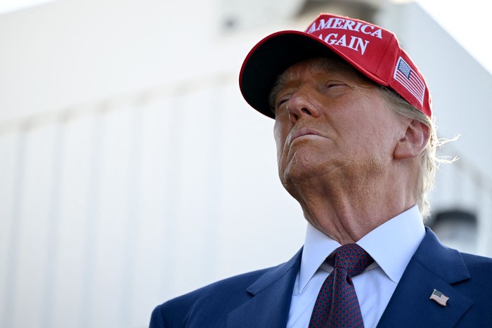 Donald Trump, el 19 de noviembre, en Brownsville, Texas. · Foto: Brandon Bell, Getty Images, AFP