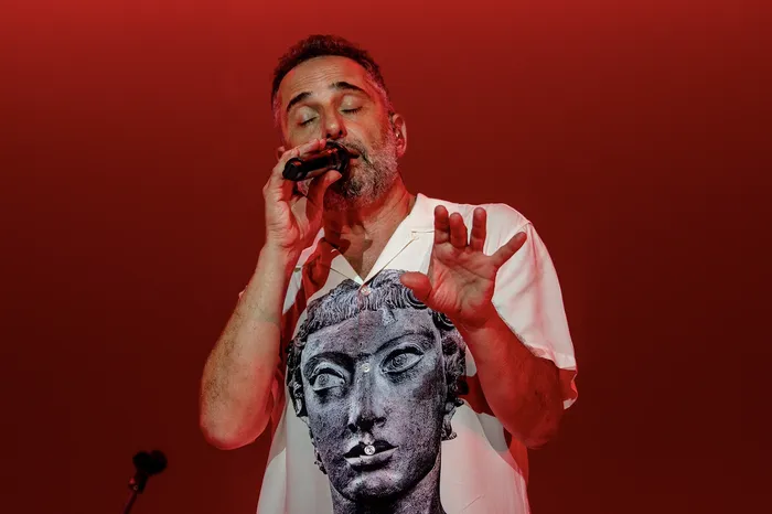 orge Drexler durante su espectáculo en la Plaza de Toros de Colonia del Sacramento (archivo, 2024).024) · Foto: Ignacio Dotti