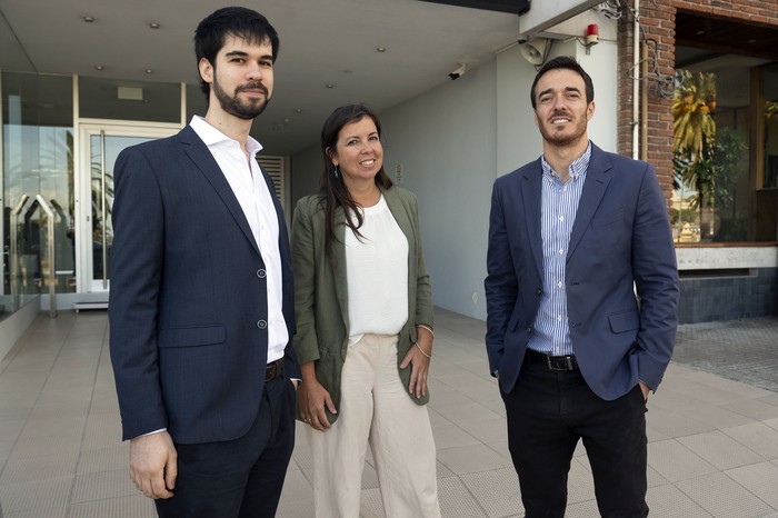 Nicolás Erlichman, Isabel Rodríguez y Joaquín Rubio. · Foto: Alessandro Maradei