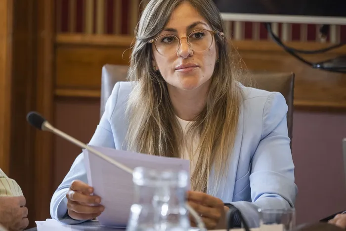 La diputada del Frente Amplio, Magela Rinaldi. (Archivo, diciembre de 2025) · Foto: Gianni Schiaffarino