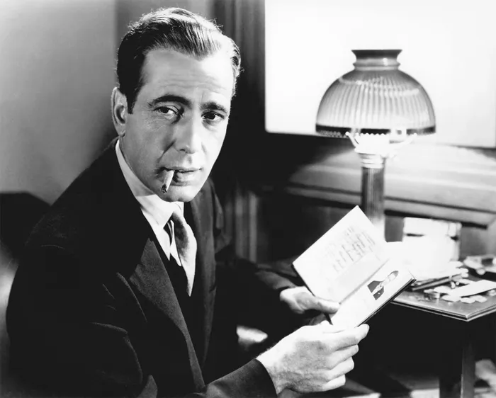 Humphre Bogart, en El haclcón maltés.