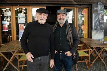 Mario Carrero y Eduardo Larbanois. · Foto: Alessandro Maradei