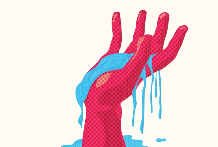 Foto principal del artículo 'El agua no es nuestra: nos precede, nos atraviesa y nos excede' · Ilustración: Luciana Peinado