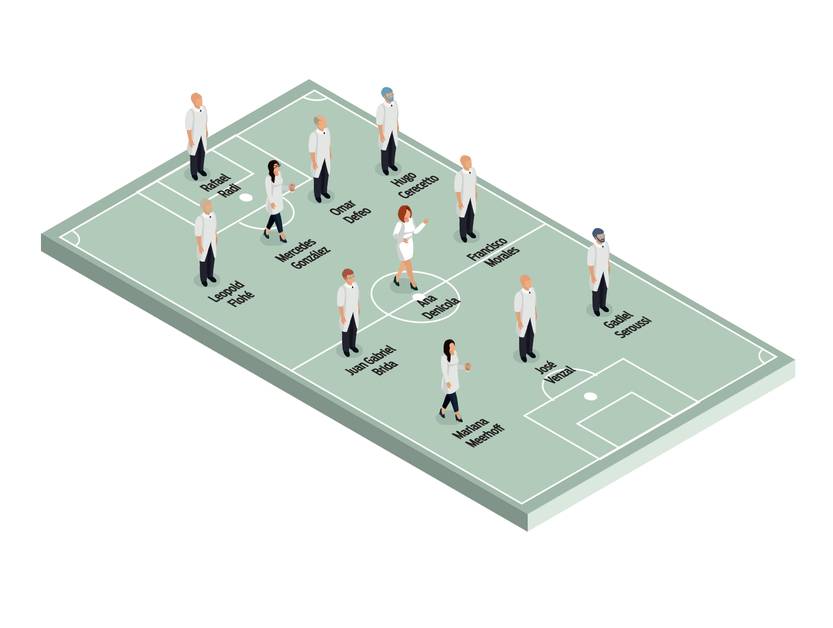 El equipo de los científicos