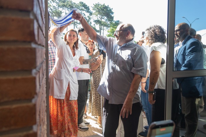 Daniel Olesker, el 12 de diciembre, en Maldonado · Foto: Pablo Serrón