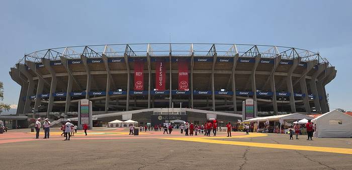 Estadio Azteca. Foto: Wikipedia, Carlos Valenzuela (archivo, junio de 2017).