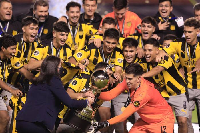Peñarol campeón de la Copa Libertadores sub 20. · Foto: s/d de autor