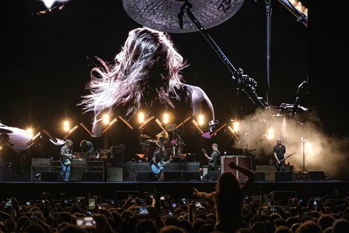 Foo Fighters en Ciudad de México (archivo). · Foto: Liliana Estrada, difusión Foo Fighters