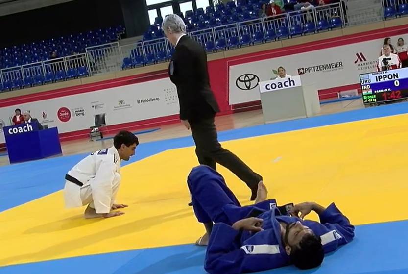 judoca FOTO Reacción