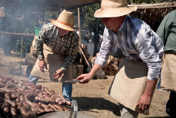 Tercera edición de la Fiesta de la Chacra, en el Centro Educativo Rural de San Jacinto, Canelones (archivo, setiembre de 2019). · Foto: Ricardo Antúnez, adhocFOTOS