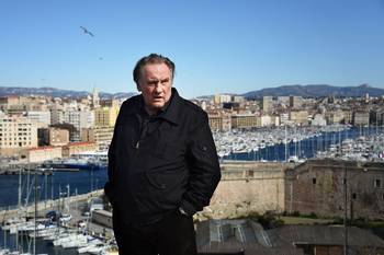 Gérard Depardieu (archivo, febrero de 2018). · Foto: Christine Poujoulat
