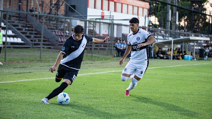 Danubio-Olimpia. Foto: Conmebol Libertadores Sub 20, sin datos de autor.